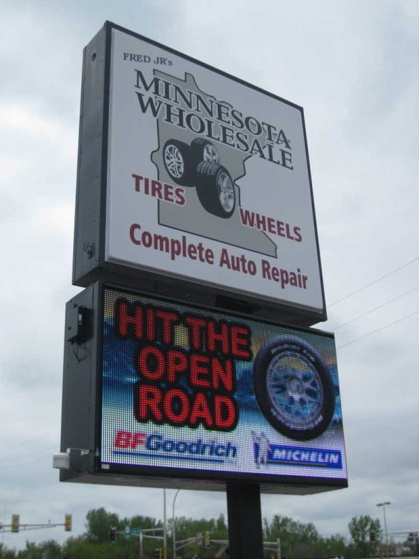 Custom LED messaging