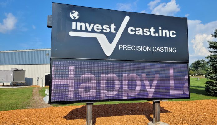 LED board — daytime visibility