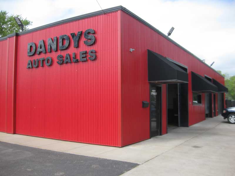 Custom Can Letters for Dandy's Auto Sales