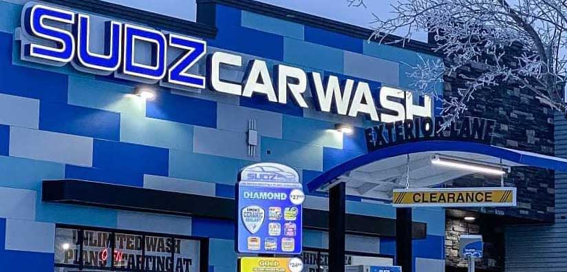 SUDZ Car Wash Can Letters